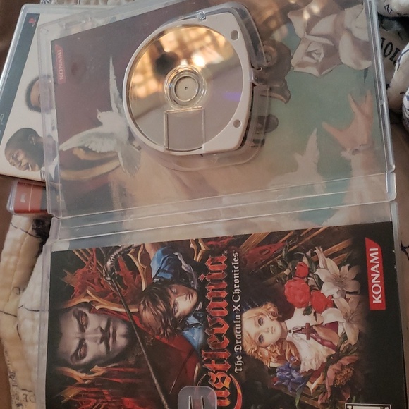 Vintage Psp Game music movie Lot Castlevania,God of War, Red hot chili Peppers - Picture 11 of 16